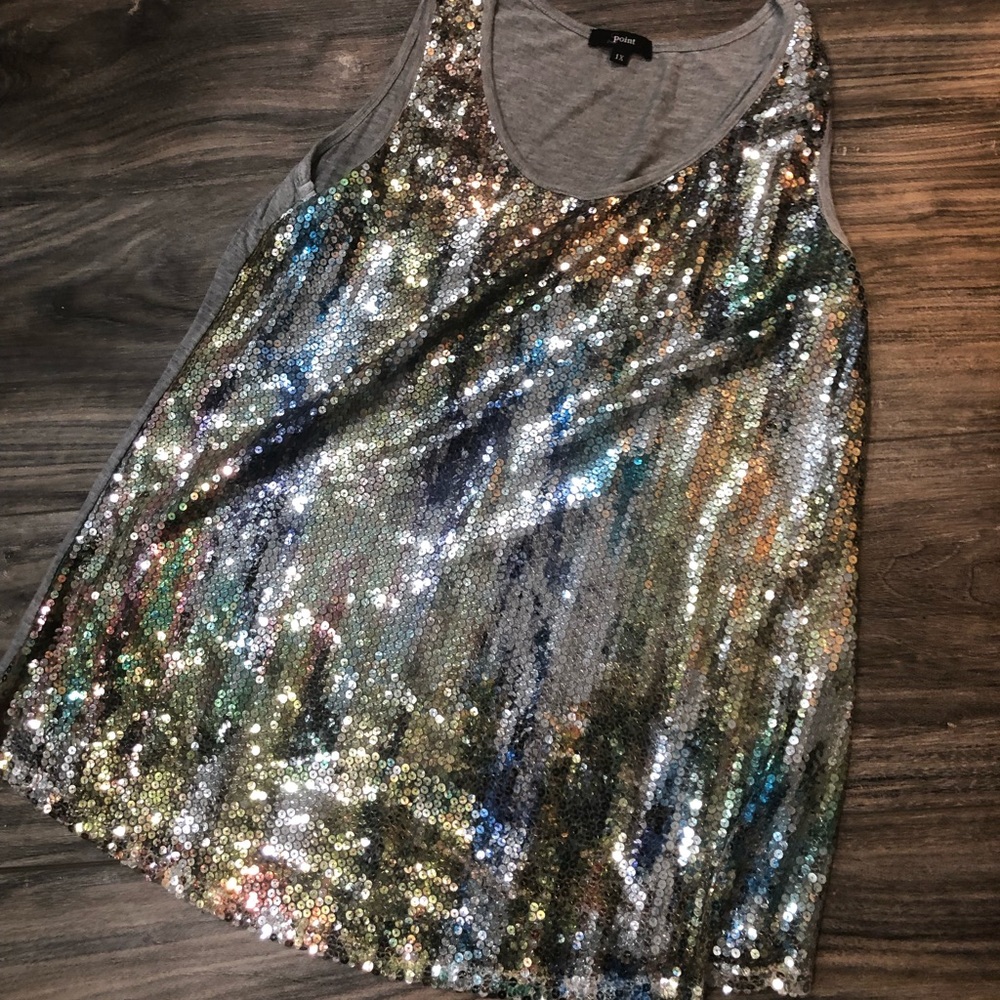 Sequined Tank